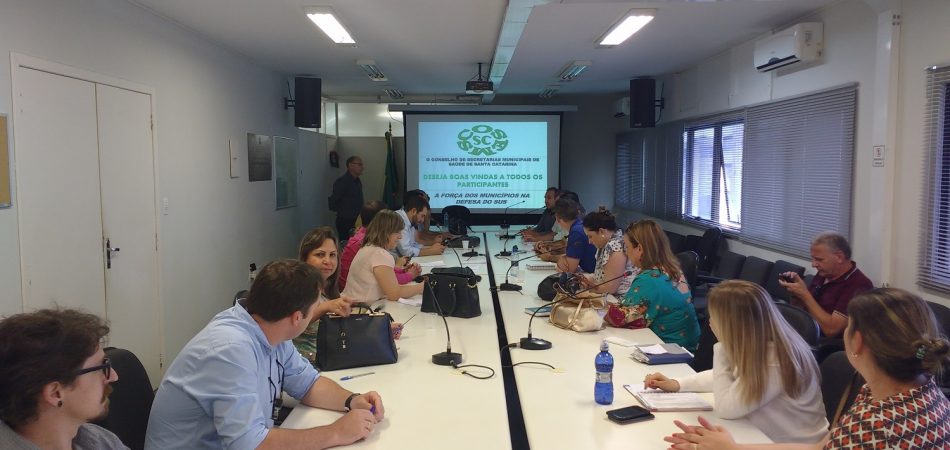 Reunião da diretoria ampliada do COSEMS aprova planejamento para 2018