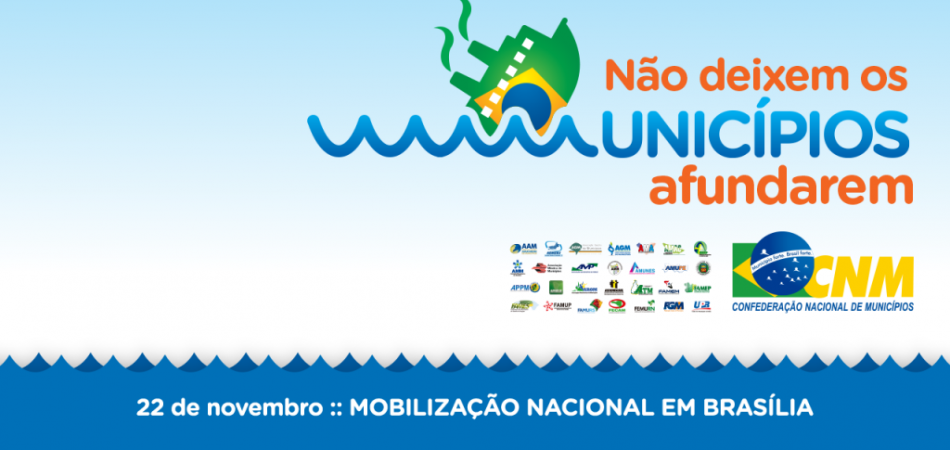 Campanha: “Não deixem os Municípios afundarem”