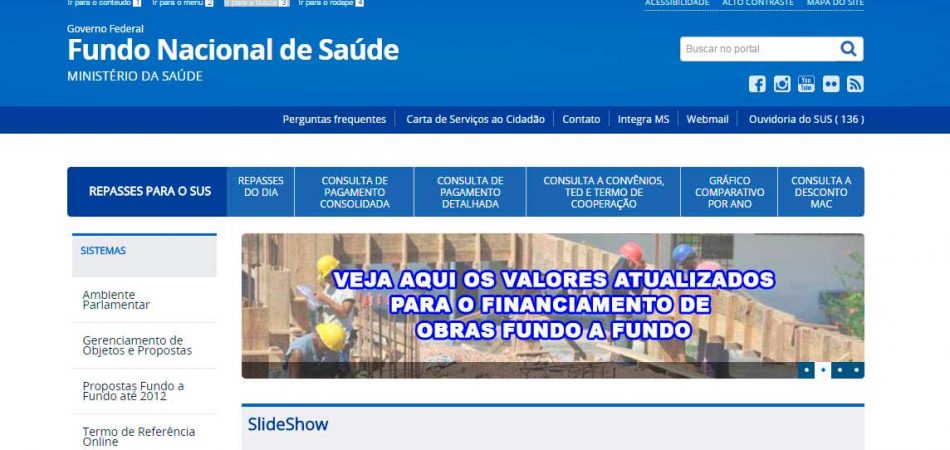 Novo Portal FNS será lançado no dia 02 de maio