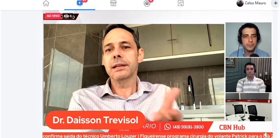 Presidente do COSEMS/SC – entrevistas para rádios sobre vacinação contra a COVID-19