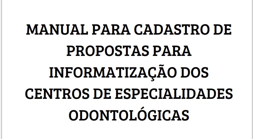 Novo recurso: Informatização CEO