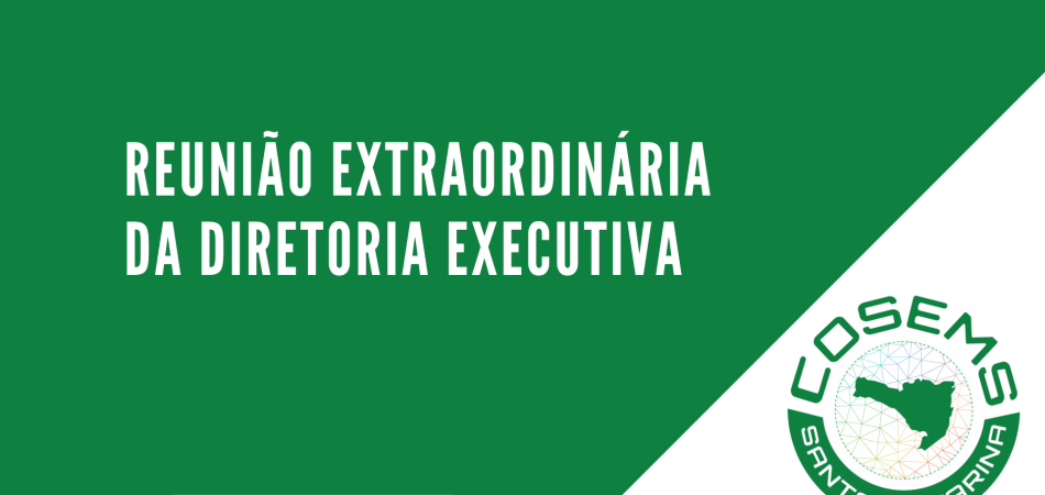 REUNIÃO EXTRAORDINÁRIA DA DIRETORIA EXECUTIVA