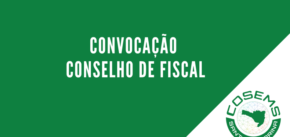 Reunião Conselho Fiscal – Prestação de Contas 1º Quadrimestre
