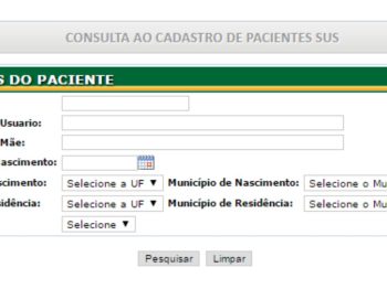Nota informativa: inconsistência no SISREG
