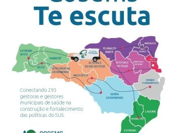 COSEMS/SC Te Escuta chega a Treze Tílias para dialogar com municípios do Meio Oeste, Alto Vale do Rio do Peixe e Alto Uruguai Catarinense