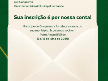 Autores de trabalhos inscritos na Mostra “Brasil, aqui tem SUS” garantem isenção no Congresso do CONASEMS