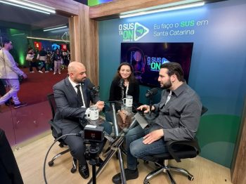 Videocast “O SUS tá On” leva debates do Congresso do CONASEMS para o público
