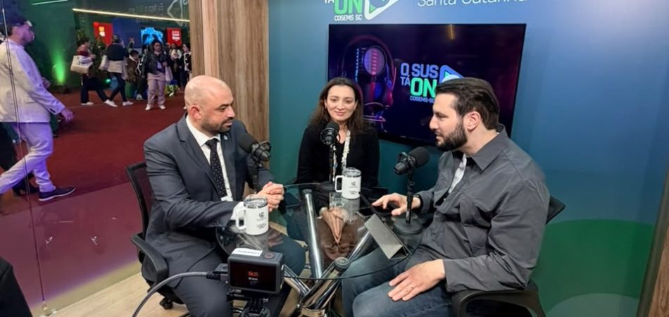 Videocast “O SUS tá On” leva debates do Congresso do CONASEMS para o público