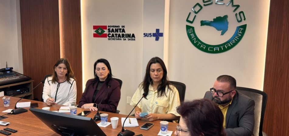 Reunião no COSEMS/SC discute avanço no faturamento da produção dos consórcios de saúde